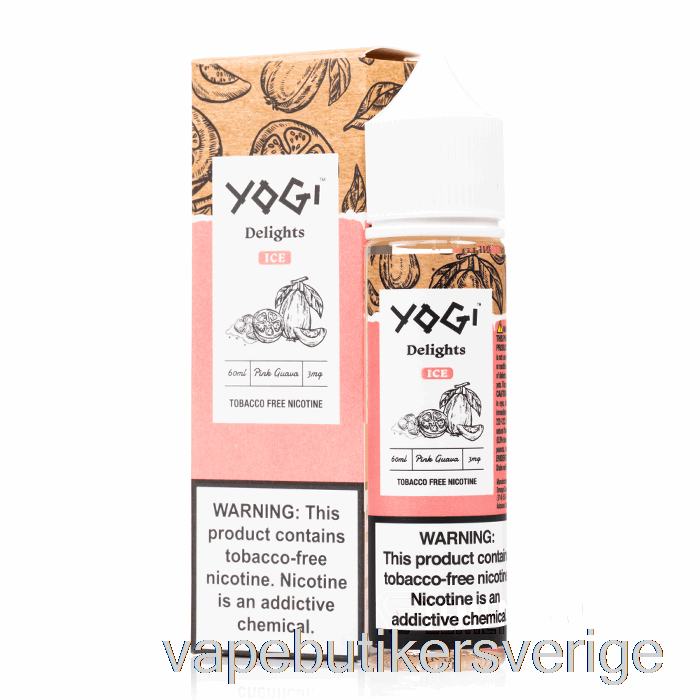 Vape Sverige Rosa Guava Is - Yogi Delights - 60ml 0mg